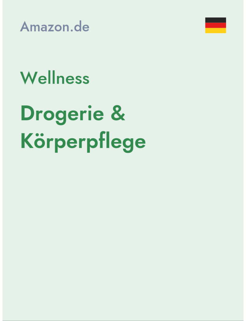 Wellness (Drogerie & Körperpflege) - amazon.de - Germany