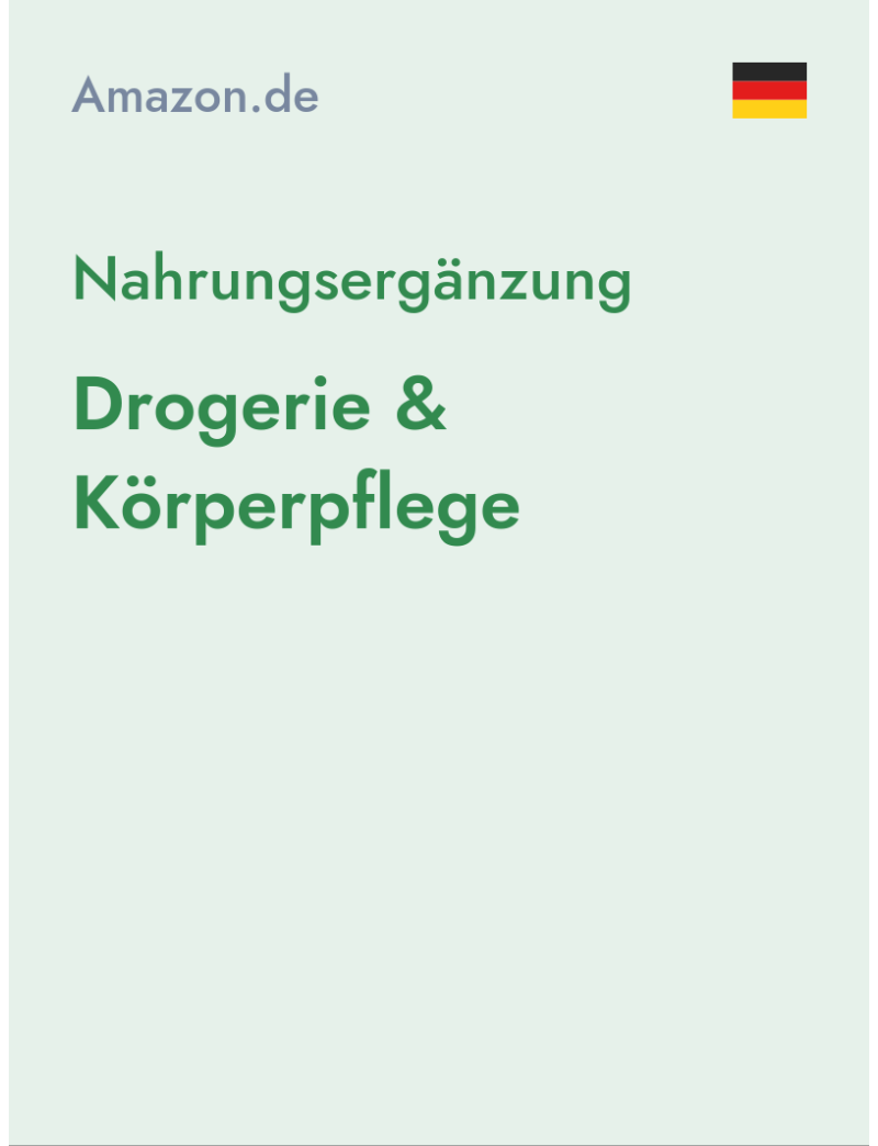 Nahrungsergänzung (Drogerie & Körperpflege) - amazon.de - Germany
