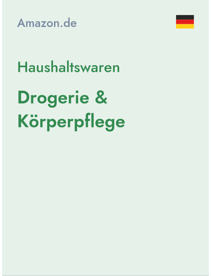 Haushaltswaren (Drogerie & Körperpflege) - amazon.de - Germany