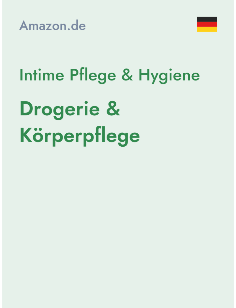 Intime Pflege & Hygiene (Drogerie & Körperpflege) - amazon.de - Germany