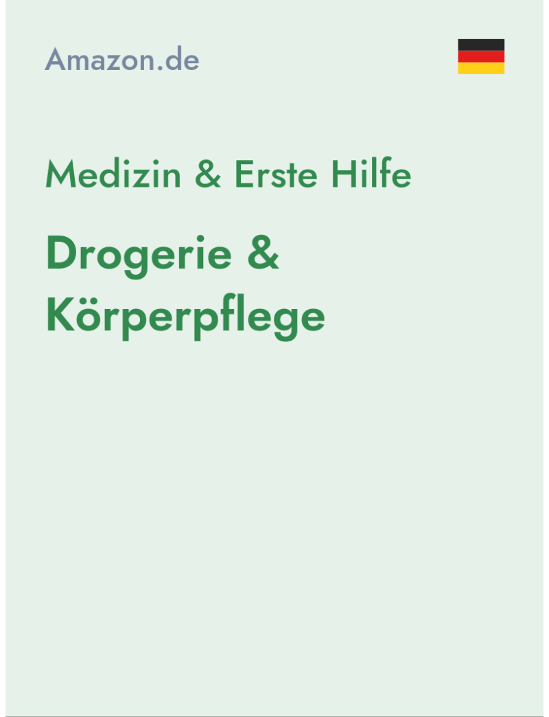 Medizin & Erste Hilfe (Drogerie & Körperpflege) - amazon.de - Germany