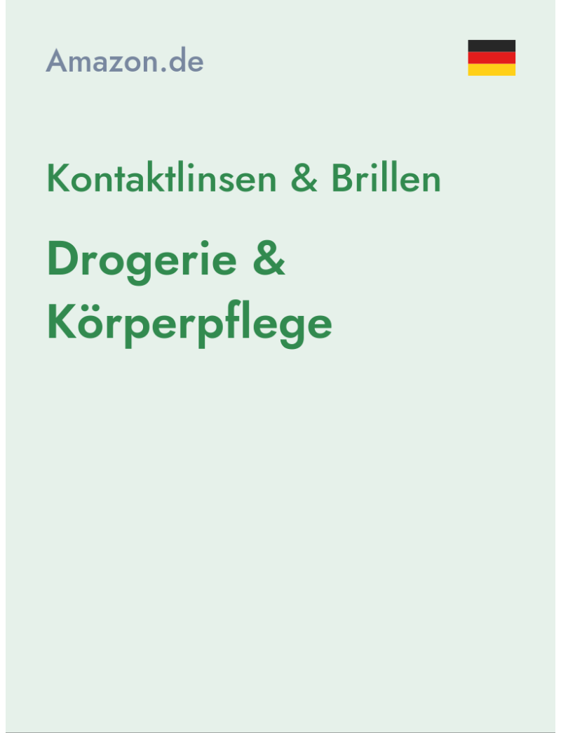 Kontaktlinsen & Brillen (Drogerie & Körperpflege) - amazon.de - Germany