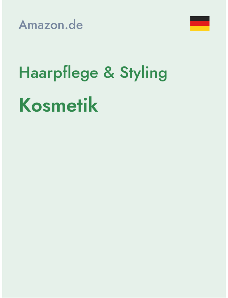 Haarpflege & Styling (Kosmetik) - amazon.de - Germany