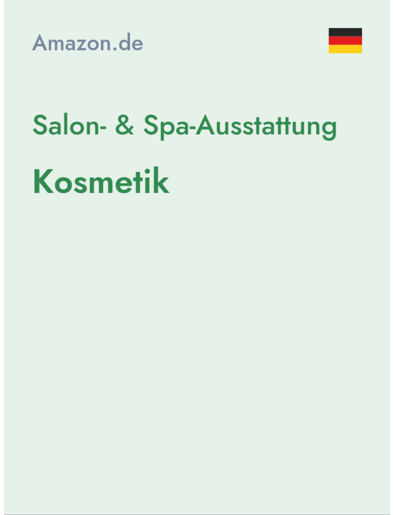 Salon- & Spa-Ausstattung (Kosmetik) - amazon.de - Germany
