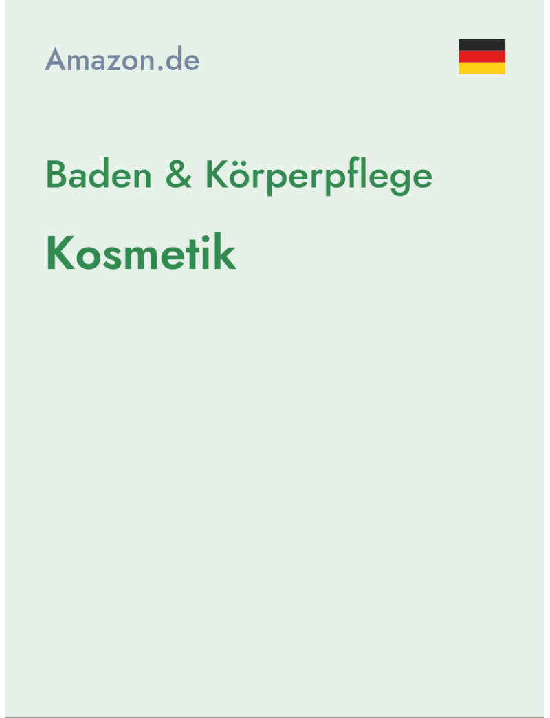 Baden & Körperpflege (Kosmetik) - amazon.de - Germany