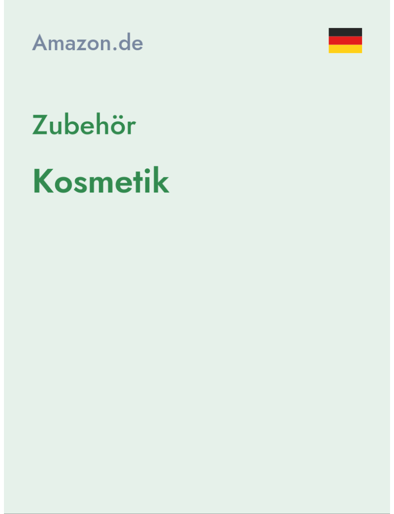 Zubehör (Kosmetik) - amazon.de - Germany