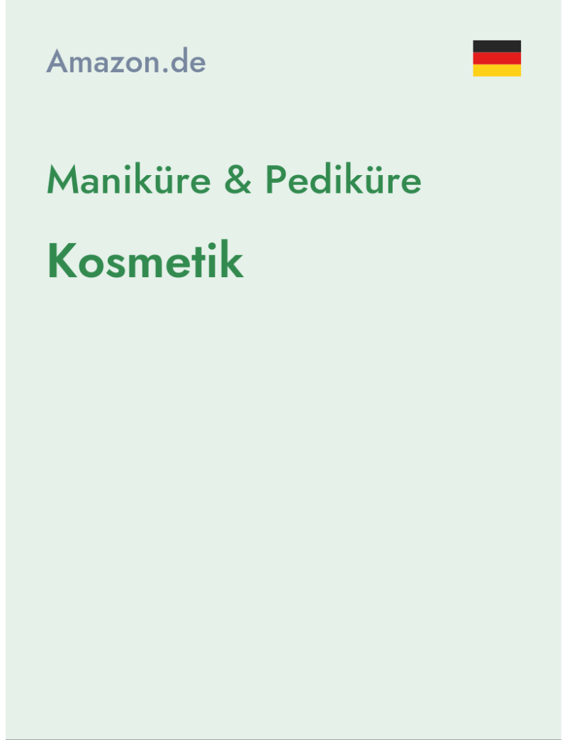 Maniküre & Pediküre (Kosmetik) - amazon.de - Germany