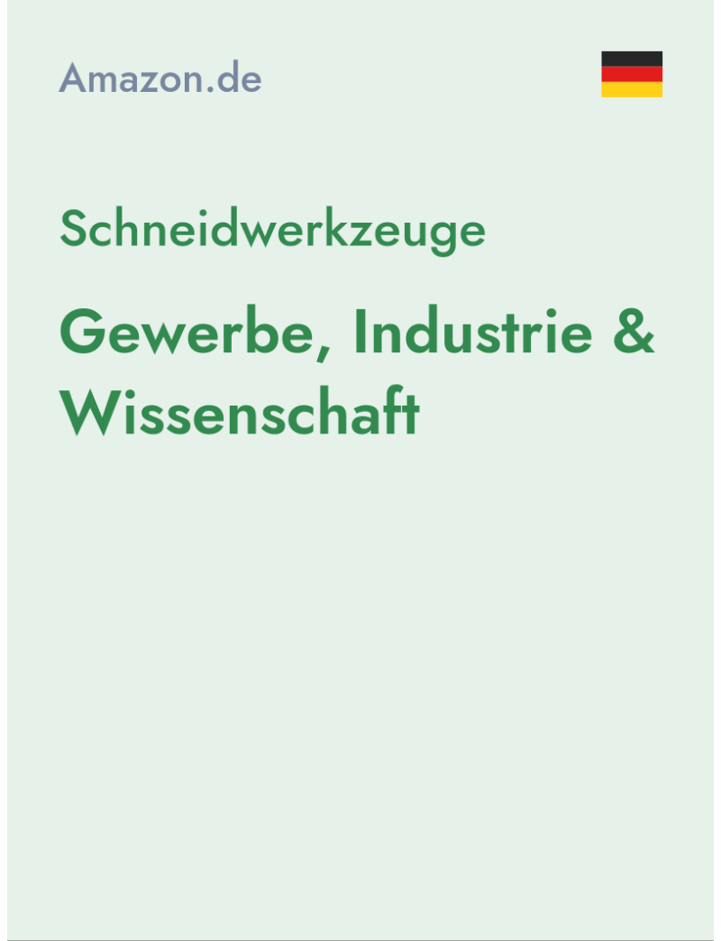 Schneidwerkzeuge (Gewerbe, Industrie & Wissenschaft) - amazon.de - Germany