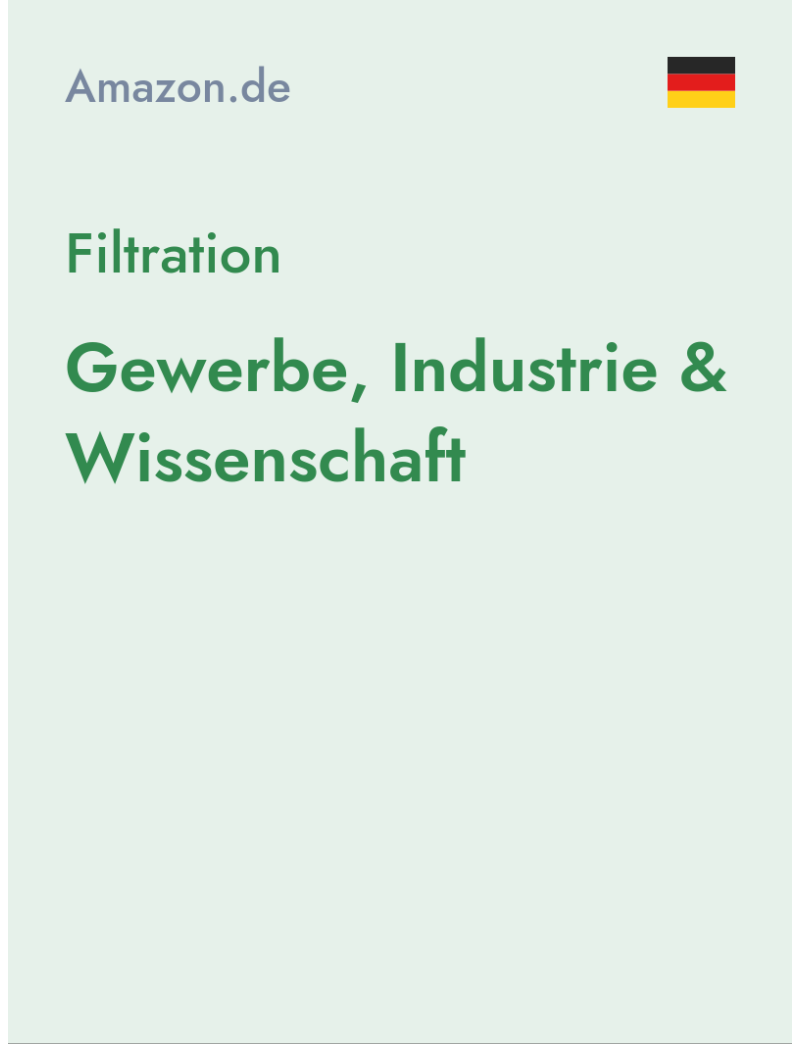 Filtration (Gewerbe, Industrie & Wissenschaft) - amazon.de - Germany