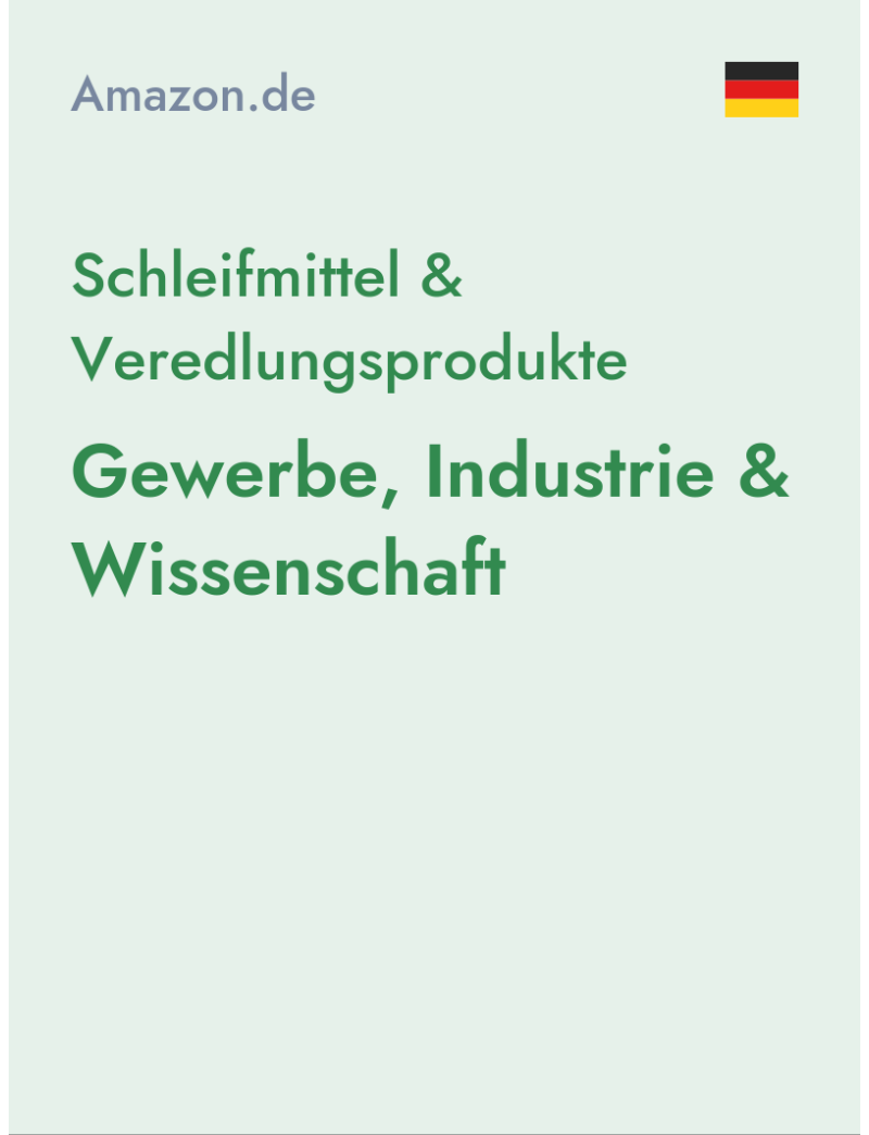 Schleifmittel & Veredlungsprodukte (Gewerbe, Industrie & Wissenschaft) - amazon.de - Germany