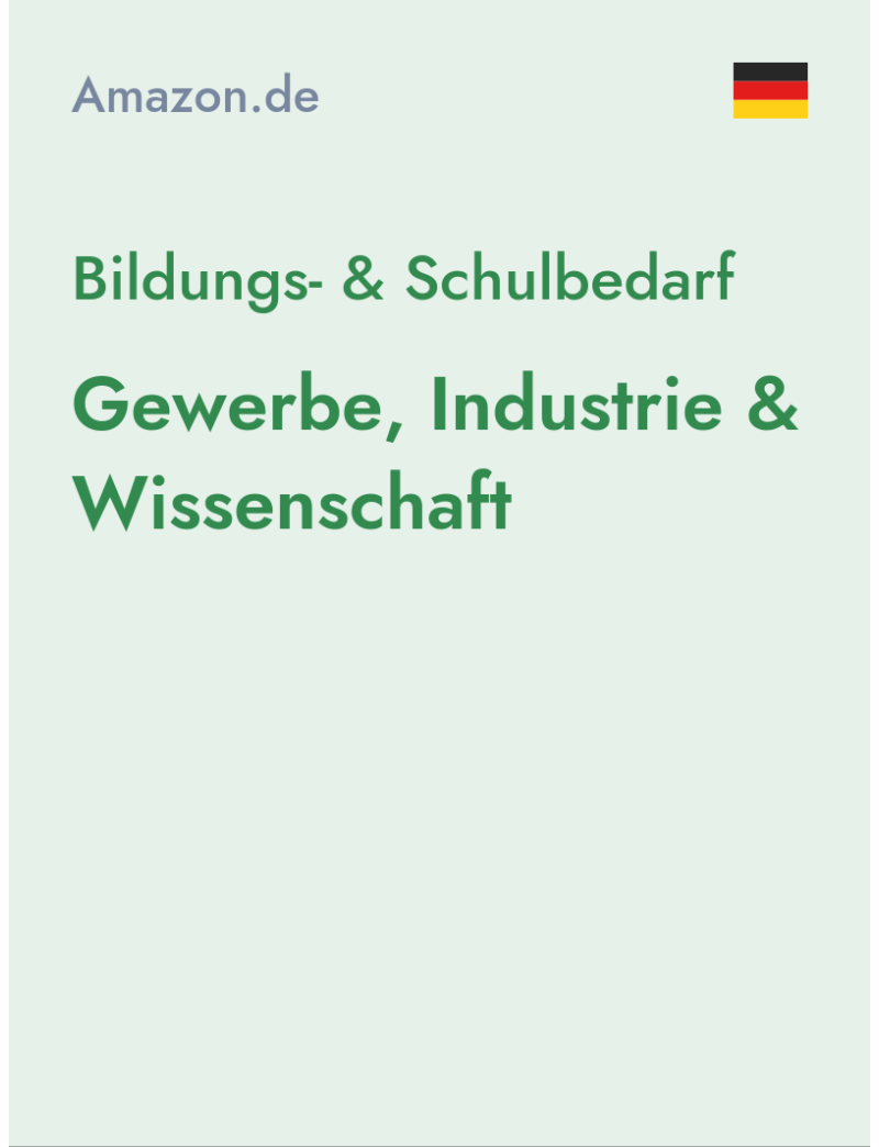 Bildungs- & Schulbedarf (Gewerbe, Industrie & Wissenschaft) - amazon.de - Germany