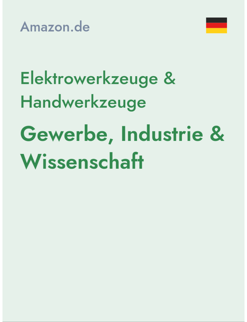 Elektrowerkzeuge & Handwerkzeuge (Gewerbe, Industrie & Wissenschaft) - amazon.de - Germany