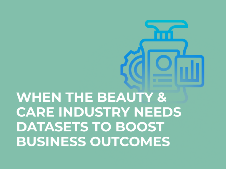 When the beauty and care industry needs datasets